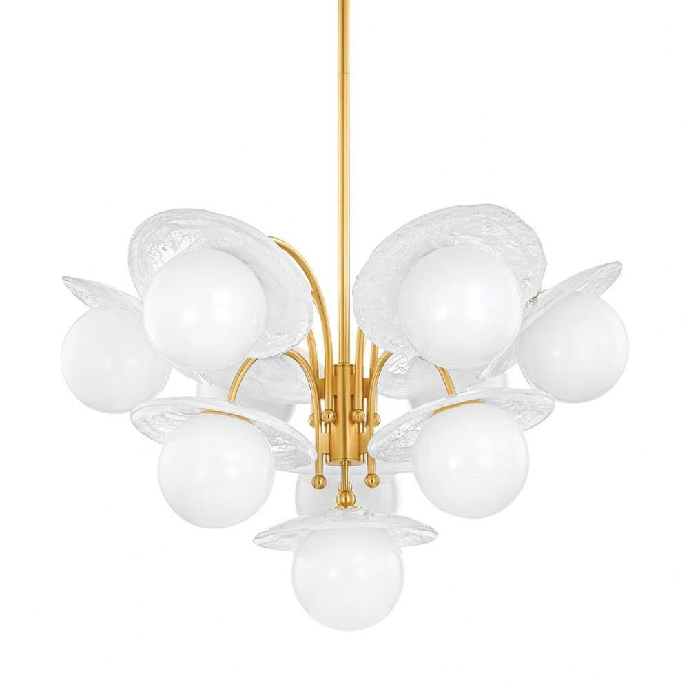 Bailey Street Home - 116-BEL-5094240 - Woodcock Drive - 10 Light Chandelier-21.5 Inches Tall and 33 Inches Wide