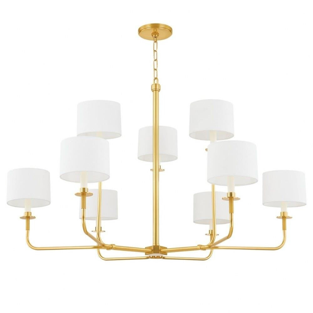 Bailey Street Home - 116-BEL-5096063 - Farley Quadrant - 1 Light Chandelier-29.5 Inches Tall and 48 Inches Wide