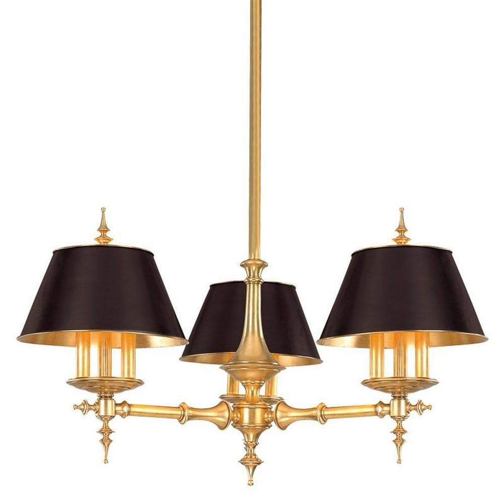 Bailey Street Home - 116-BEL-673886 - Traditional Nine Light Chandelier in Aged Brass Finish