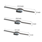 Curved Modern LED Bathroom Vanity Light in 16''/23''/31'' Length