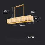 Natural Marble Contemporary Chandelier