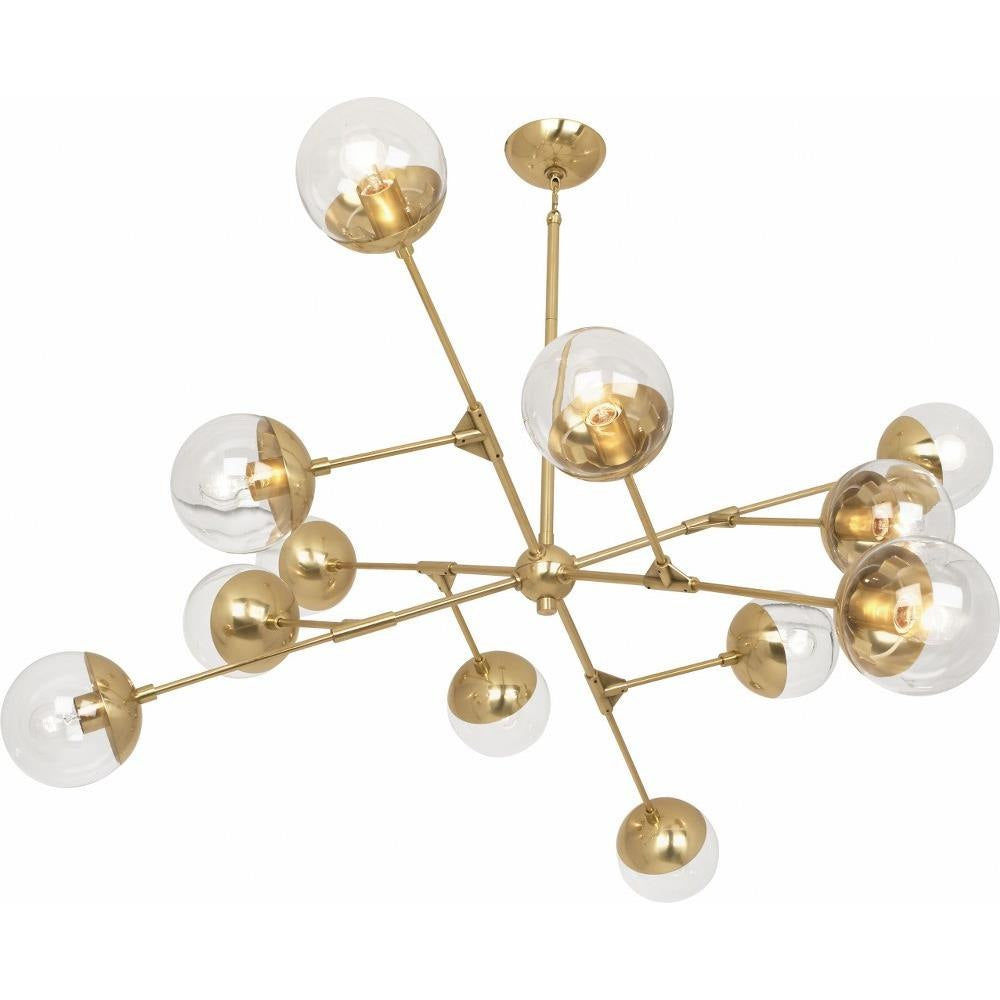 Robert Abbey Lighting - 1215 - Celeste 12-Light Chandelier 50.5 Inches Wide and 25 Inches Tall