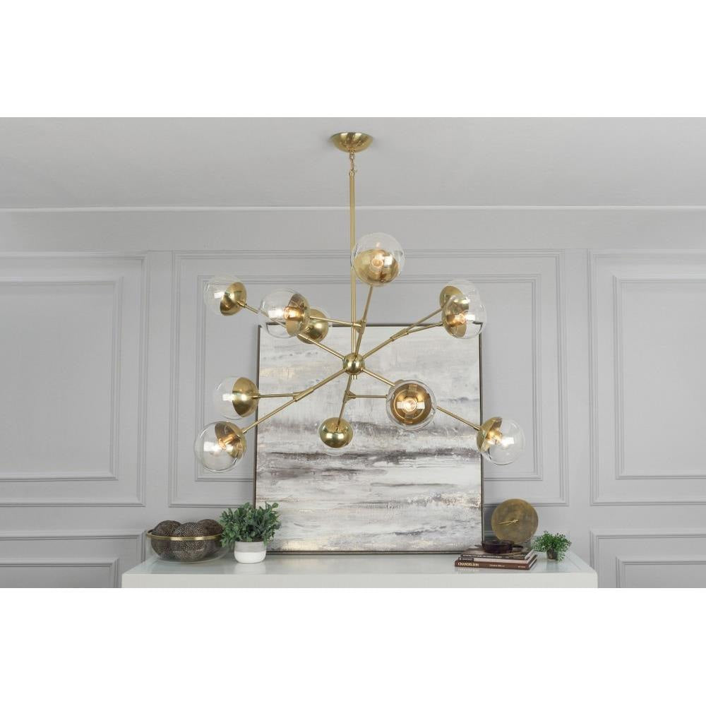 Robert Abbey Lighting - 1215 - Celeste 12-Light Chandelier 50.5 Inches Wide and 25 Inches Tall