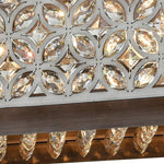 Elk Home - 12165/8 - Rosslyn - 8 Light Chandelier in Traditional Style with Luxe/Glam and Mid-Century Modern inspirations - 9 Inches tall and 40 inches wide