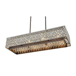 Elk Home - 12165/8 - Rosslyn - 8 Light Chandelier in Traditional Style with Luxe/Glam and Mid-Century Modern inspirations - 9 Inches tall and 40 inches wide
