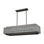 Elk Home - 12165/8 - Rosslyn - 8 Light Chandelier in Traditional Style with Luxe/Glam and Mid-Century Modern inspirations - 9 Inches tall and 40 inches wide