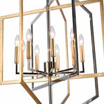 Bailey Street Home - 2499-BEL-4965620 - Hobart Quay - 9 Light Chandelier In Modern Style-54.25 Inches Tall and 46 Inches Wide