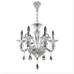 Six-Light 21-Inch Wide Chandelier withFirenze Clear Crystal