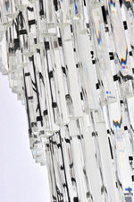 Elegant Lighting Sydney 30" Spiral Crystal Chandelier