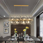 El Sol Kitchen Island Lighting Fixture, Gold