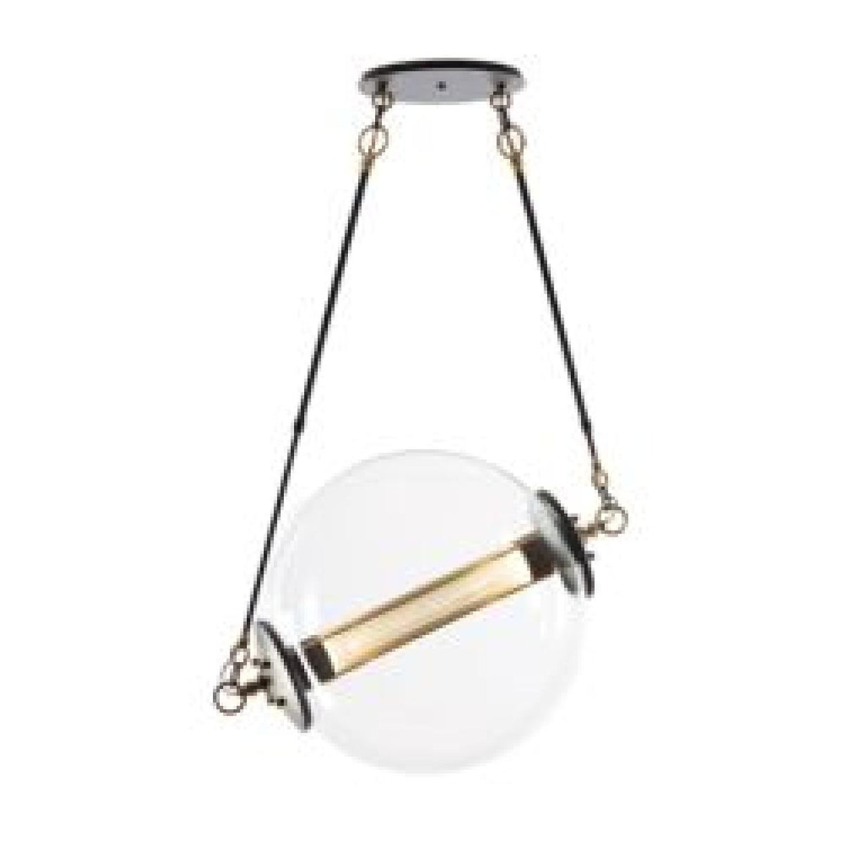 Quill Pendant, 1-Lights, LED, Soft Gold, 33.9"W (135003-LED-STND-84 3W1QML)