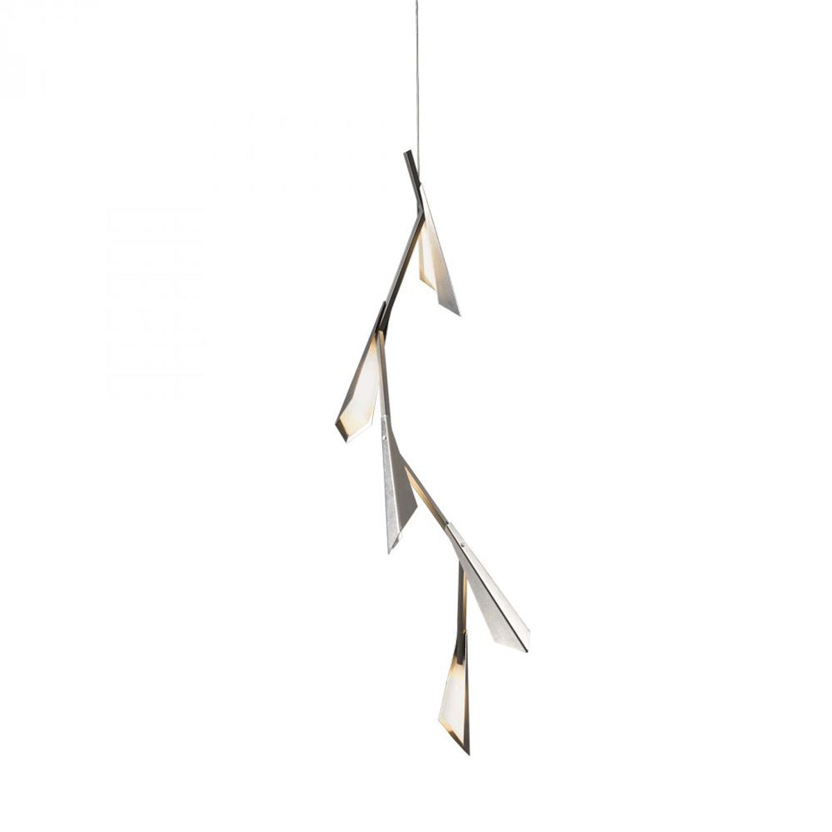 Cavaletti Pendant, 4-Light, Standard Height, Natural Iron, Flax Shade, 42"W (137670-SKT-STND-20-SE4298 39255Q)