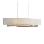 Bento Pendant, 1-Light, Standard Height, LED, Dark Smoke, 32.8"W (138650-LED-STND-07-SH1974 39FGRR)