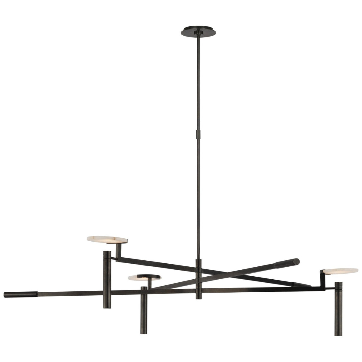 Melange LED Chandelier Bronze
