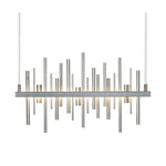 Cityscape Pendant, 1-Light, Standard Height, LED, Sterling, 5.3"W (139726-LED-STND-85-84 5D9TTR)