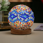 Stained Glass Table Lamp - Mosaic LED Lamp