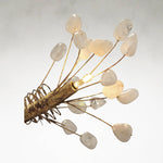 Leah Sixteen-Light 50-Inch Vintage Gold Chandelier Ceiling Fixture