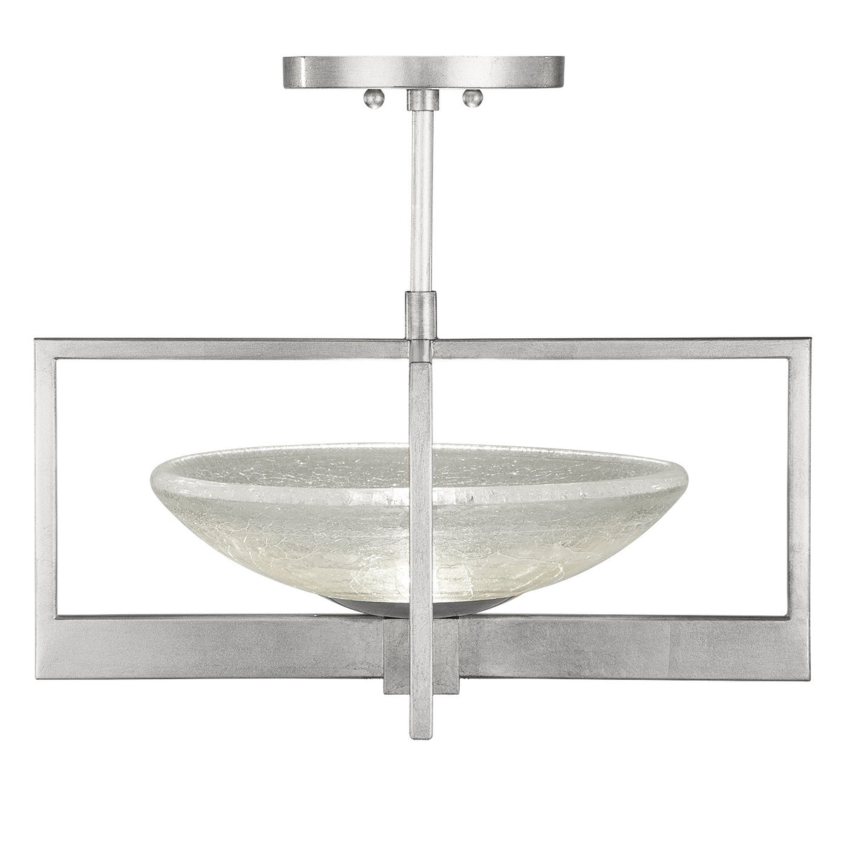 DELPHI 18" W Round Semi-Flush Mount