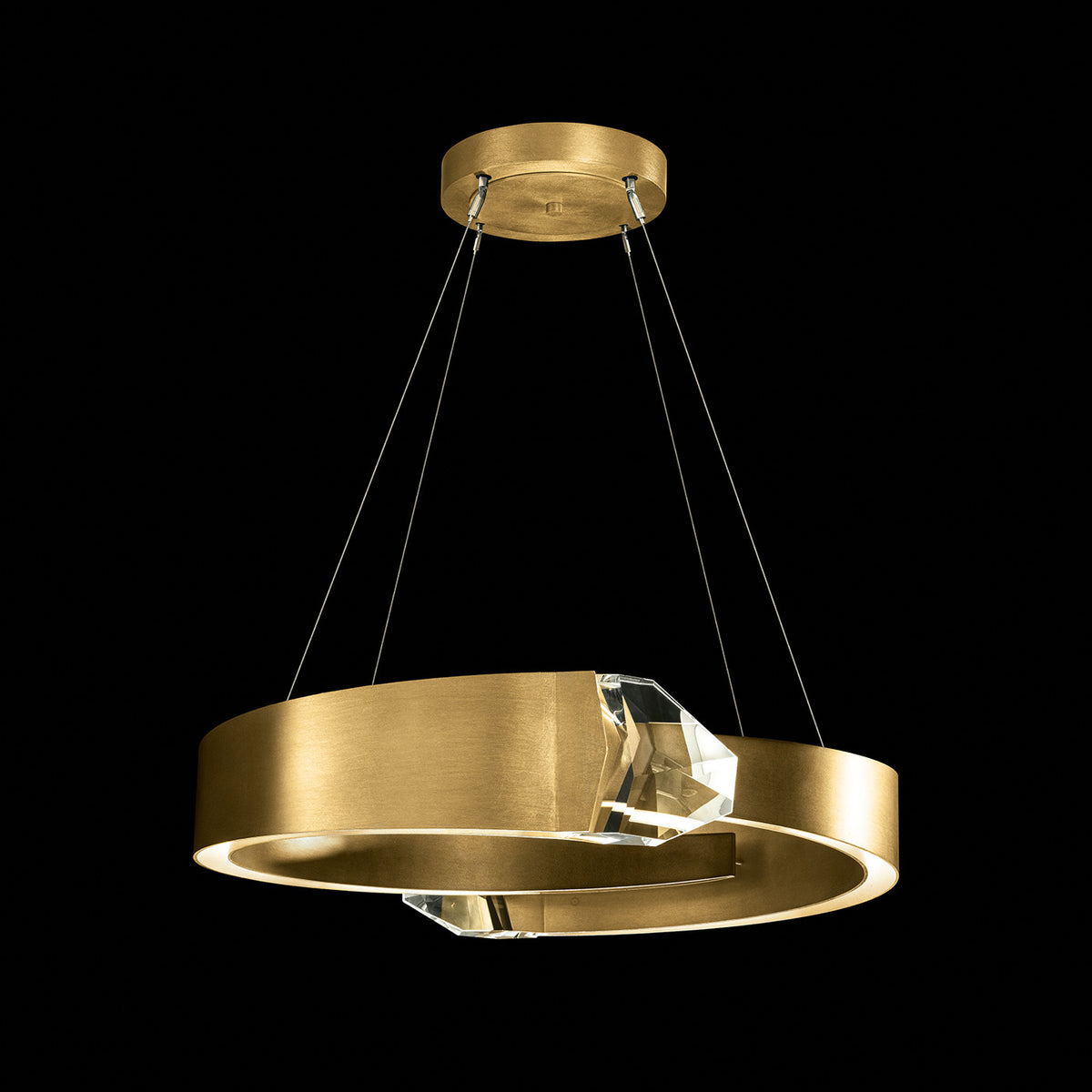 STRATA 32" W Round Pendant