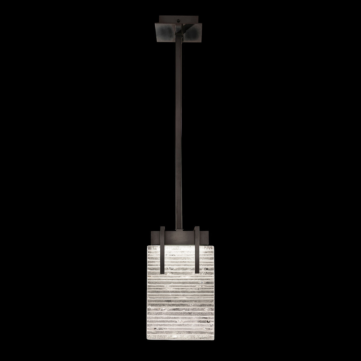 TERRA 7.75" W Rectangular Pendant