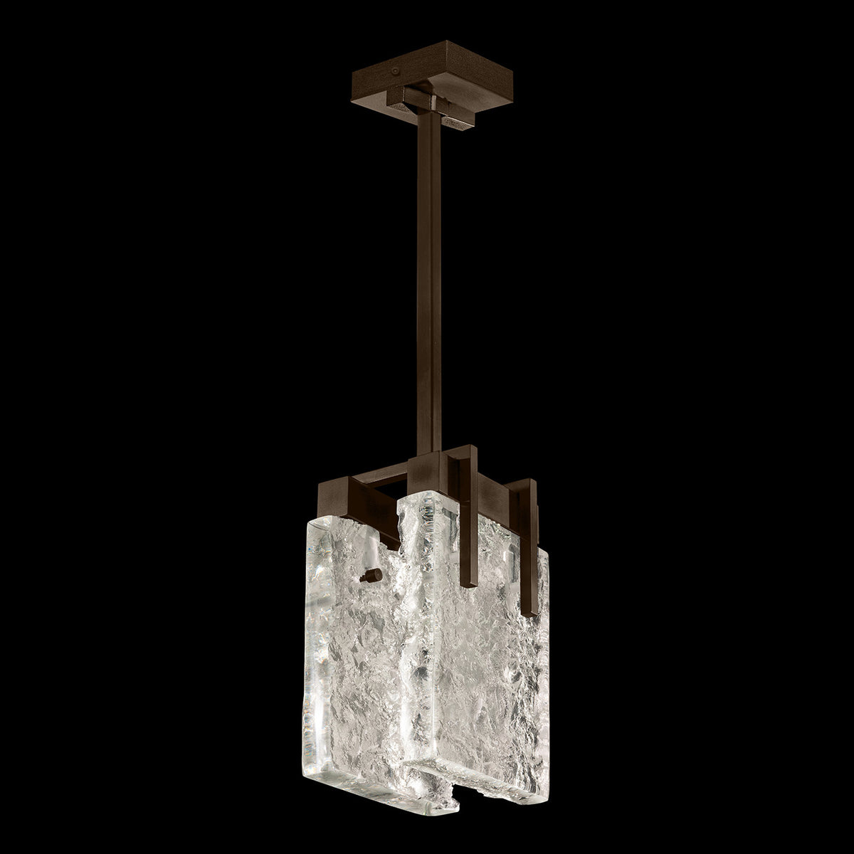 TERRA 7.75" W Rectangular Pendant