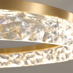 Minimalist Round LED 60W Gold Modern Ceiling Lamp Flush Mount Lighting