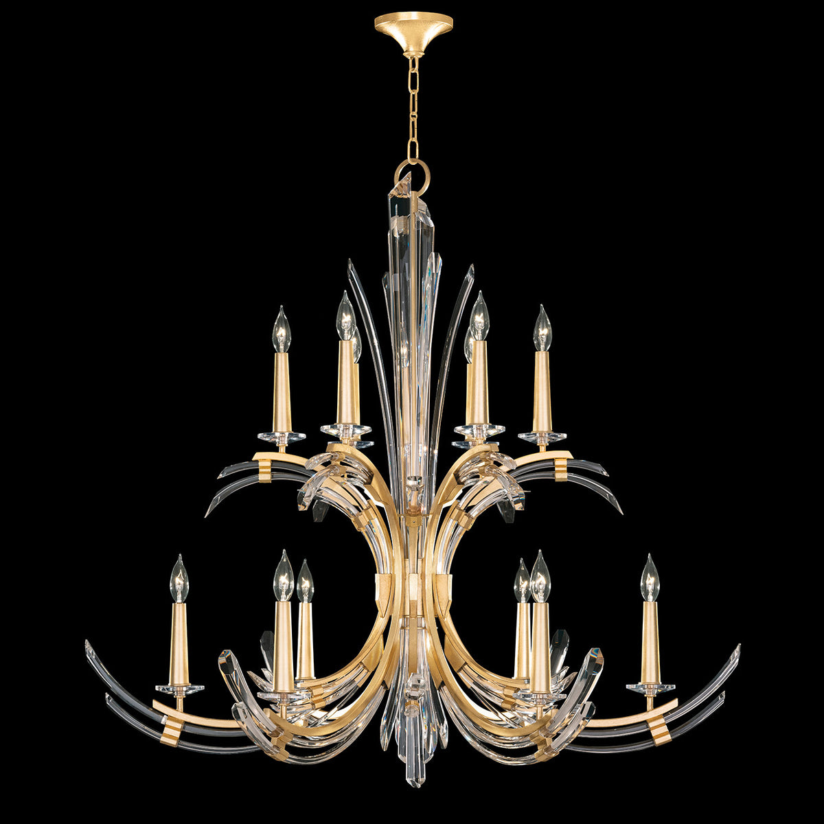 TREVI 42" W Round Chandelier