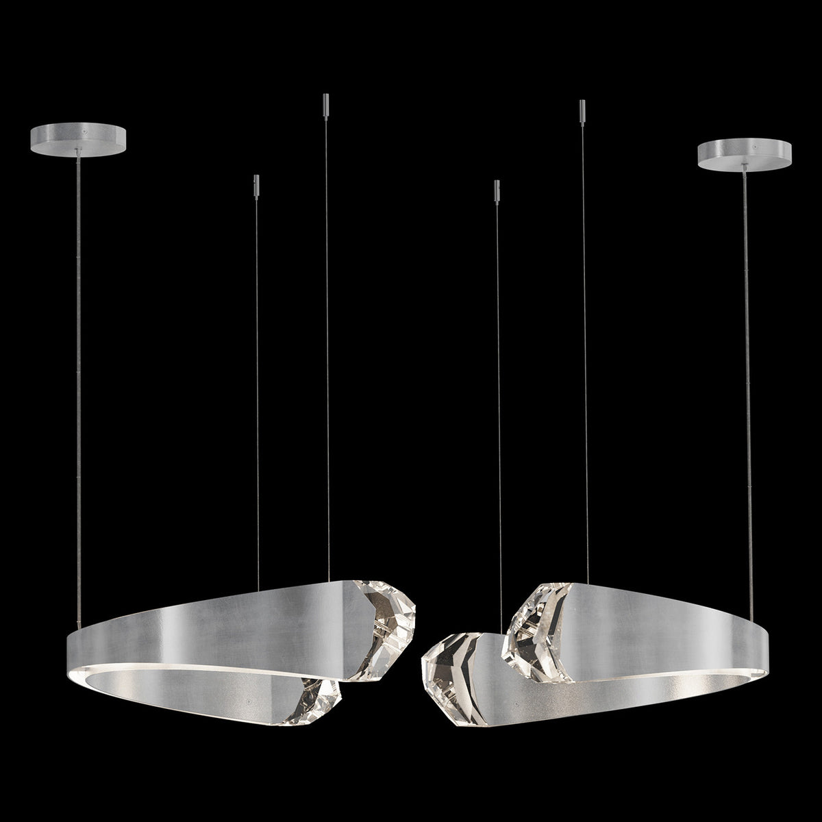 STRATA 49" W Round Pendant