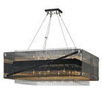 Bailey Street Home - 154-BEL-2536102 - Modern Sixteen Light Chandelier in Dark Bronze Finish