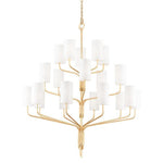Bailey Street Home - 154-BEL-4652877 - South View Pleasant - 20 Light X-Large Chandelier In Transitional Essentials Style-59.4 Inches Tall and 52 Inches Wide