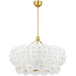 Bailey Street Home - 154-BEL-5180531 - Arran Quadrant - 8 Light Chandelier-25 Inches Tall and 36 Inches Wide
