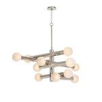 Dion LED Chandelier Polished Nickel