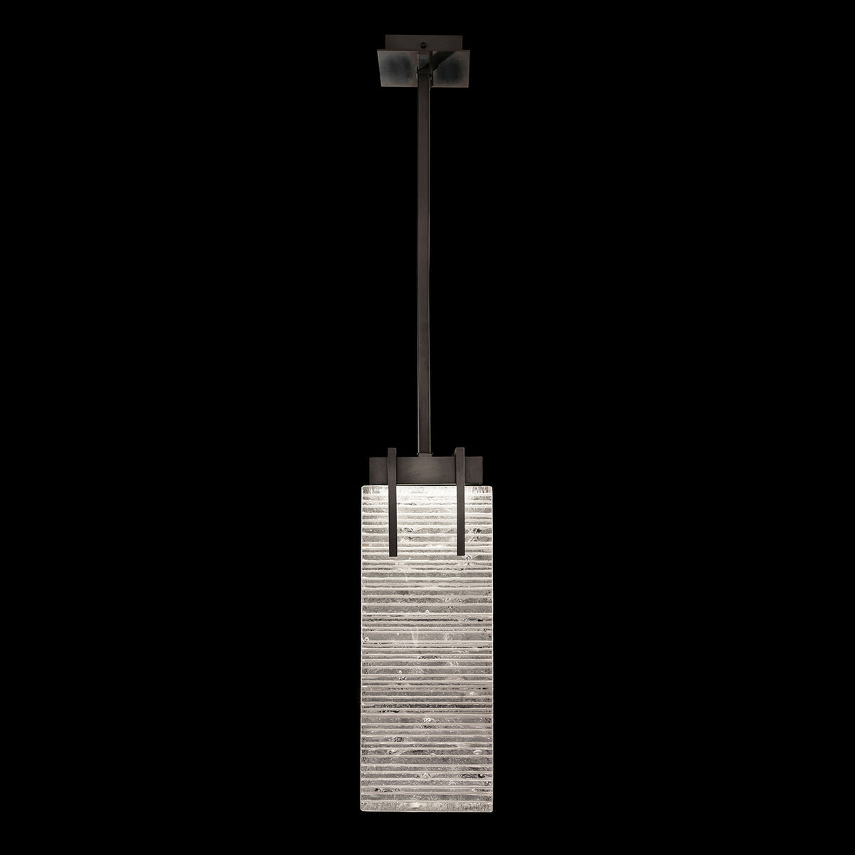 TERRA 7.75" W Rectangular Pendant