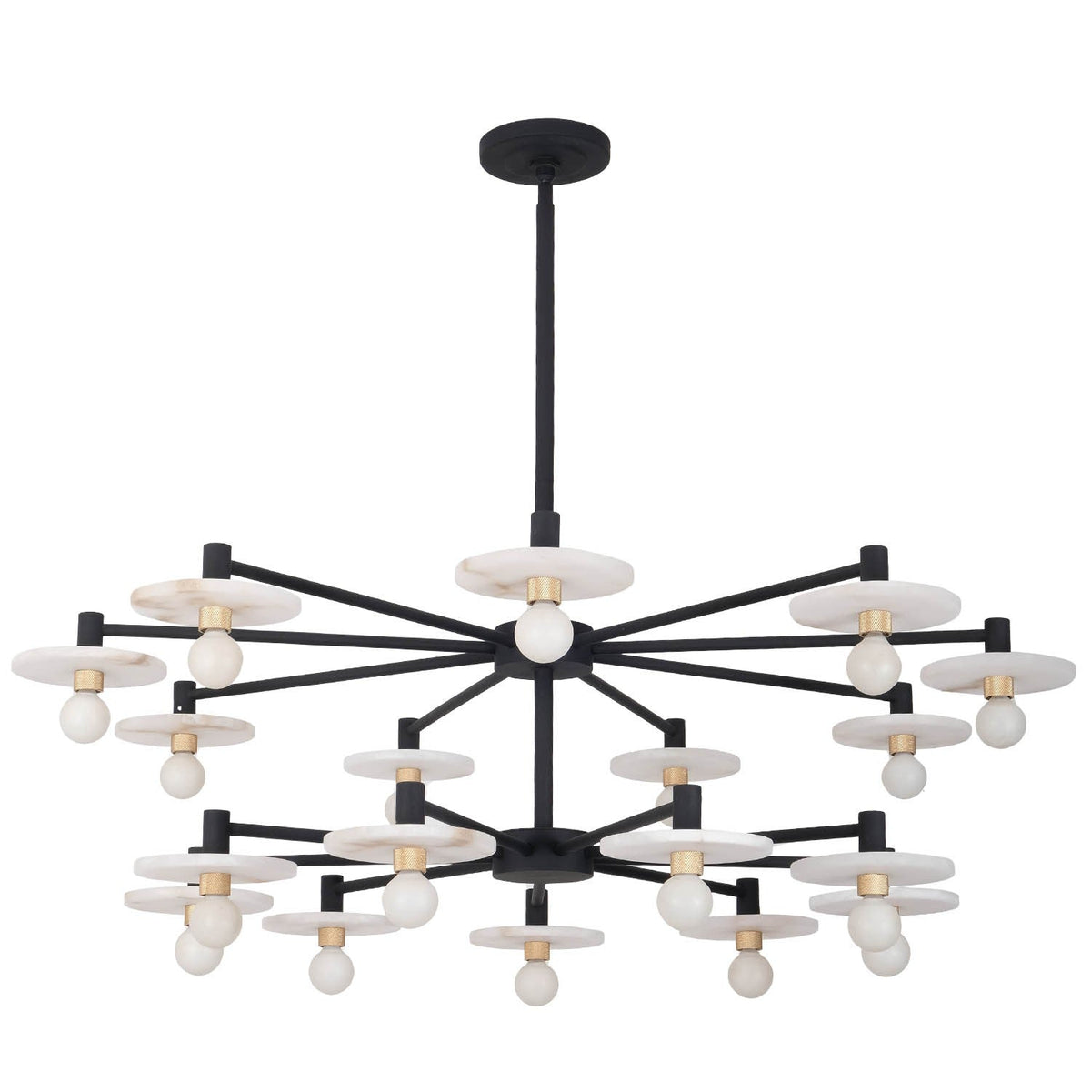 Discus 18 Light Pendant Matte Black