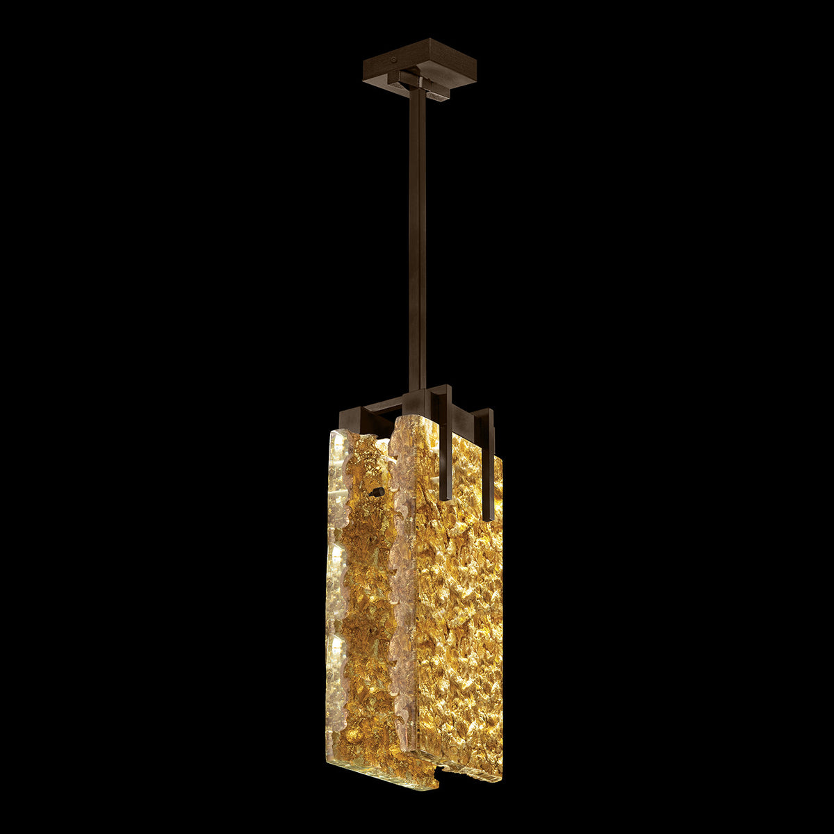 TERRA 7.75" W Rectangular Pendant