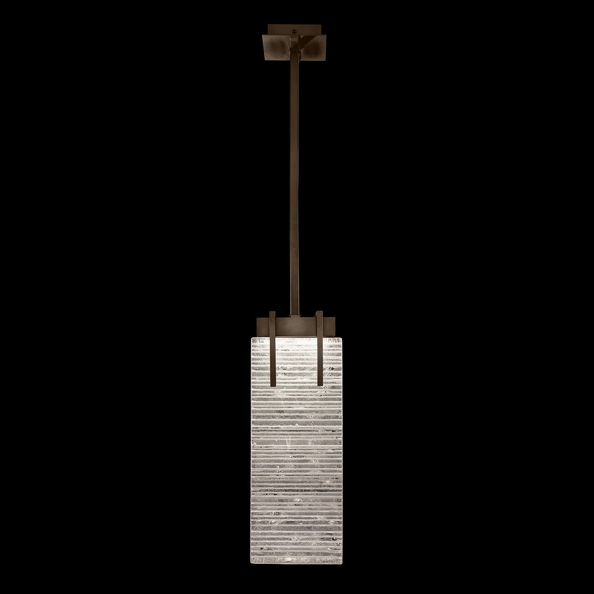 TERRA 7.75" W Rectangular Pendant
