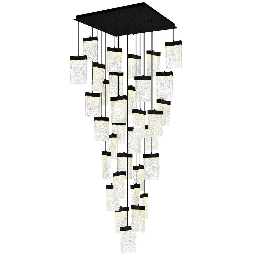 CWI Lighting - 1587P36-33 - Lava - 390W LED Chandelier-12 Inches Tall and 36 Inches Wide