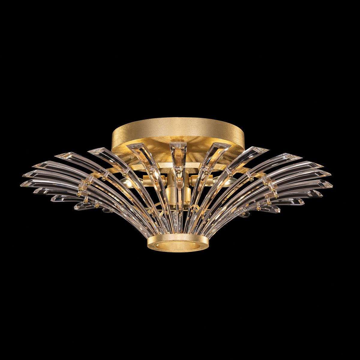 TREVI 27.25" W Round Flush Mount