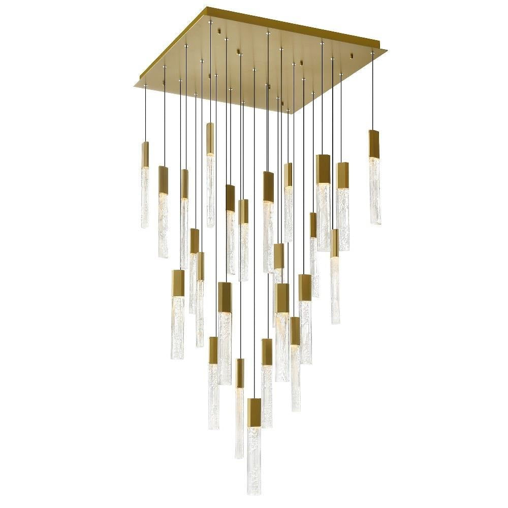 CWI Lighting - 1589P28-25 - Greta - 110W LED Chandelier-16 Inches Tall and 28 Inches Wide