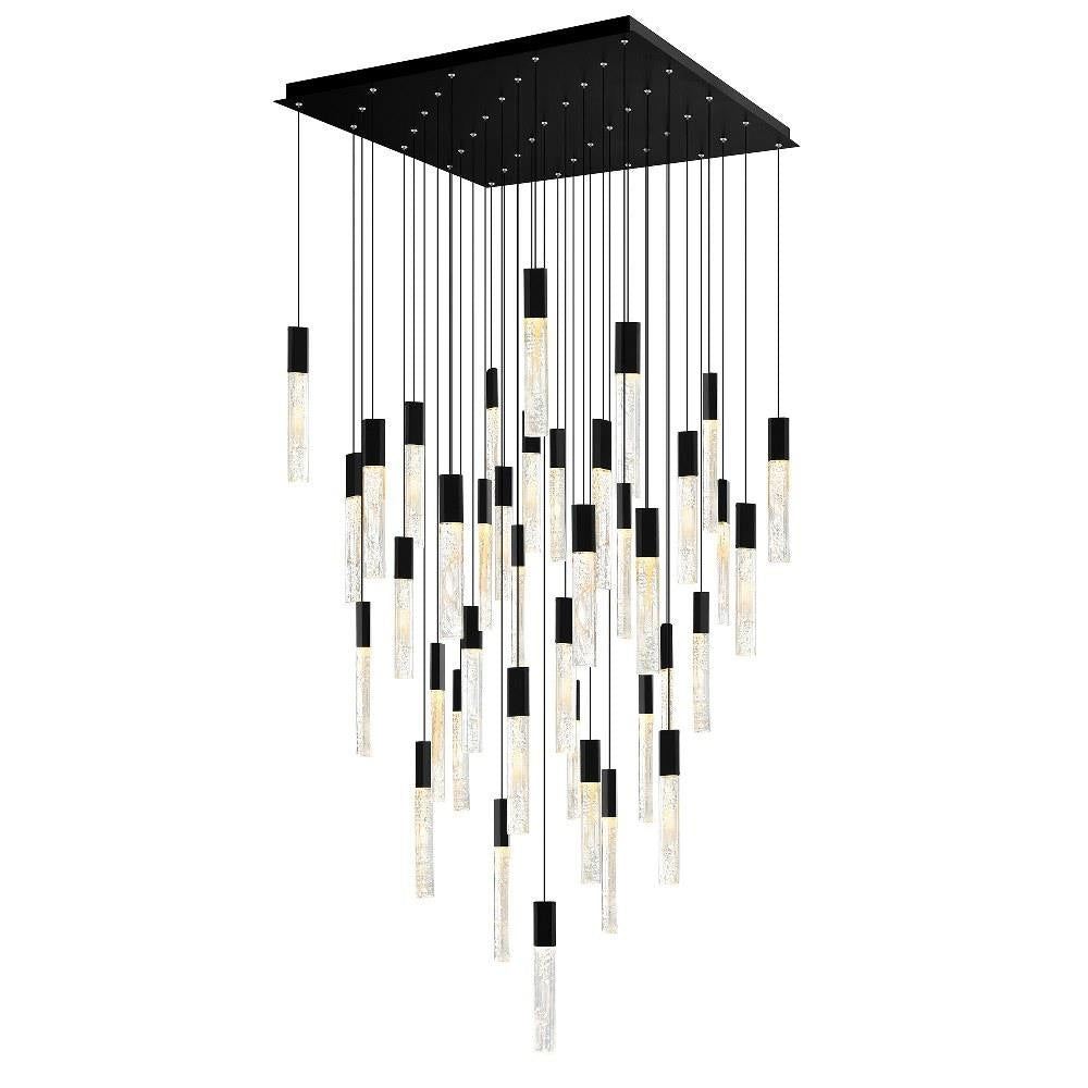 CWI Lighting - 1589P36-41 - Greta - 190W LED Chandelier-16 Inches Tall and 36 Inches Wide
