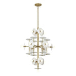 Bailey Street Home - 159-BEL-5040581 - Shoreswood Loan - 15 Light Chandelier In Modern Style-40 Inches Tall and 30 Inches Wide