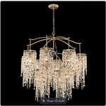 Silver 12-Light Chandelier