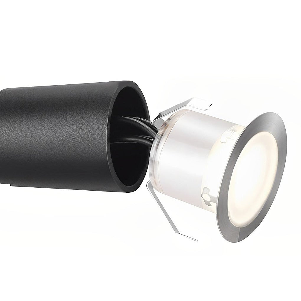 16 Pcs LED Recessed Deck Stair Lights Outdoor Step Lights Garden Light ...