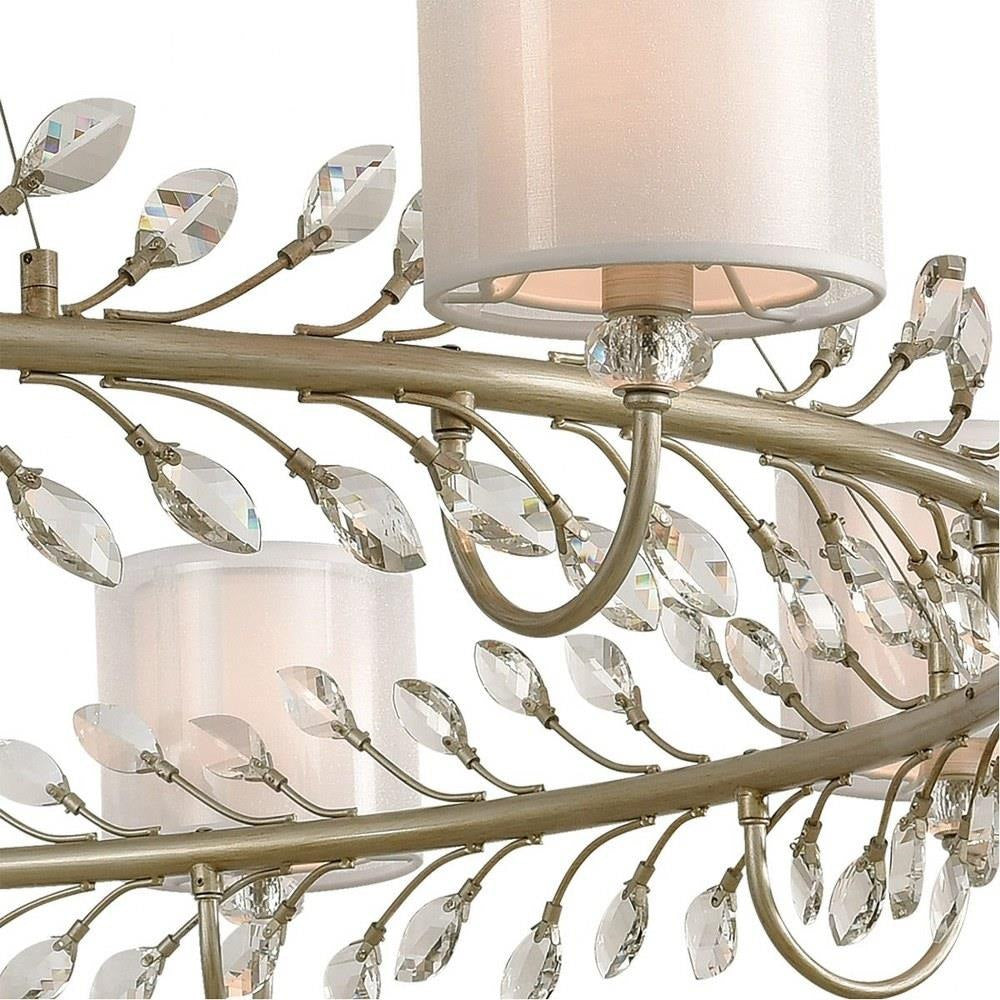 Elk Home - 16287/12 - Asbury - 12 Light Chandelier In Traditional Style-10 Inches Tall and 62 Inches Wide