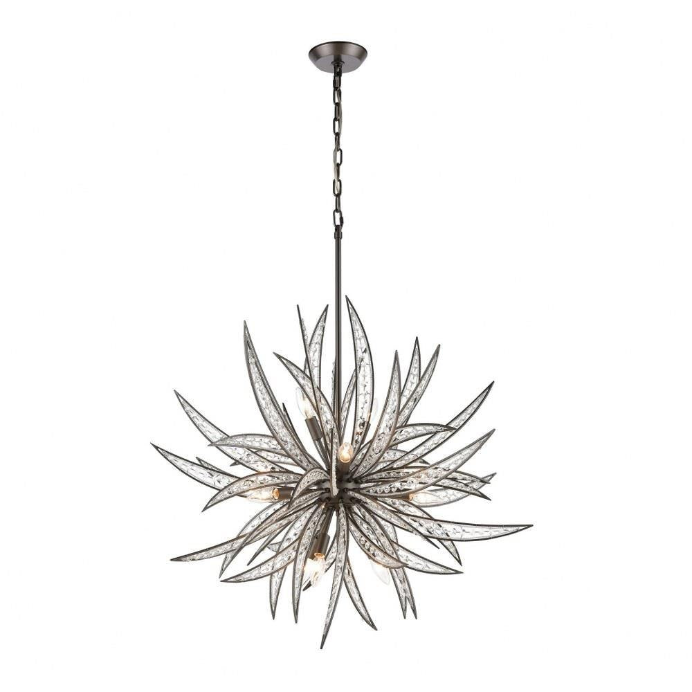 Elk Home - 16365/11 - Naples - 11 Light Chandelier in Modern/Contemporary Style with Coastal/Beach and Nature/Organic inspirations - 34 Inches tall and 34 inches wide
