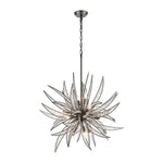 Elk Home - 16365/11 - Naples - 11 Light Chandelier in Modern/Contemporary Style with Coastal/Beach and Nature/Organic inspirations - 34 Inches tall and 34 inches wide