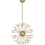 Robert Abbey Lighting - 165 - Andromeda 8-Light Pendant 20 Inches Wide and 20 Inches Tall