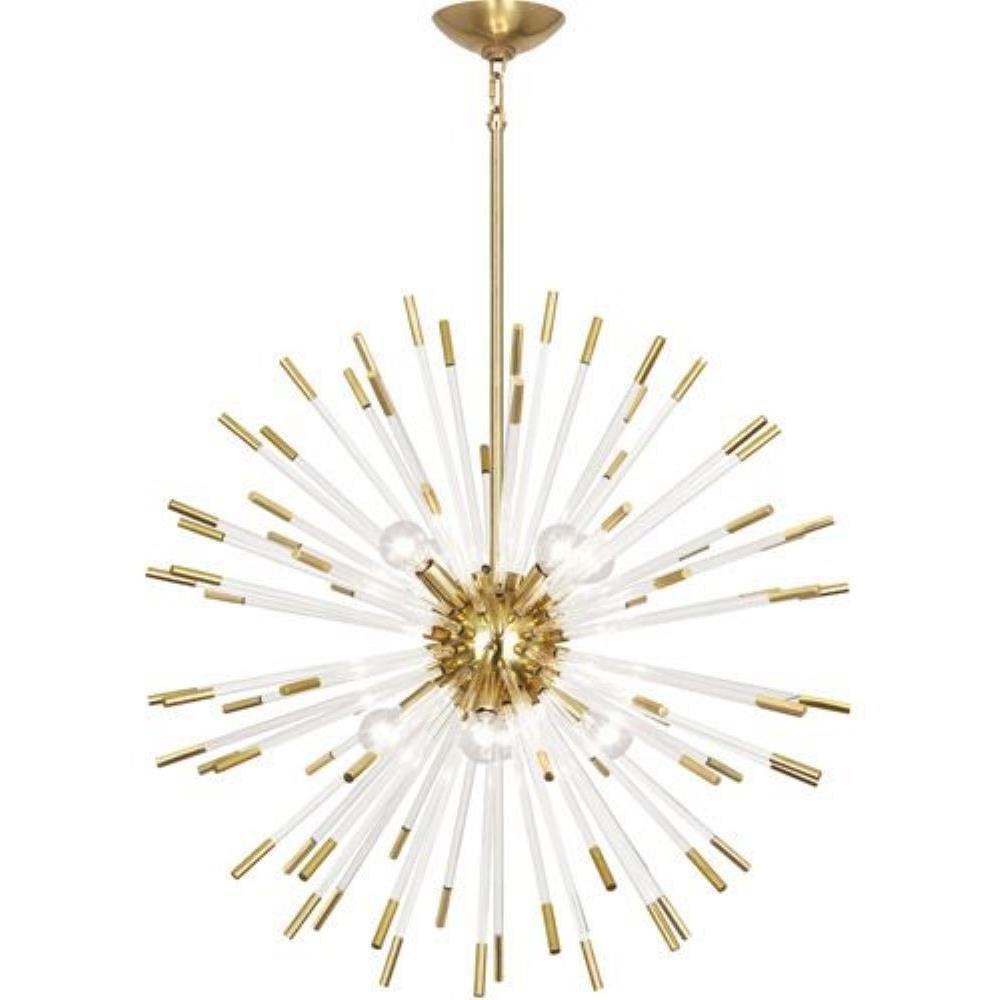Robert Abbey Lighting - 166 - Andromeda 8-Light Chandelier 28 Inches Wide and 28 Inches Tall
