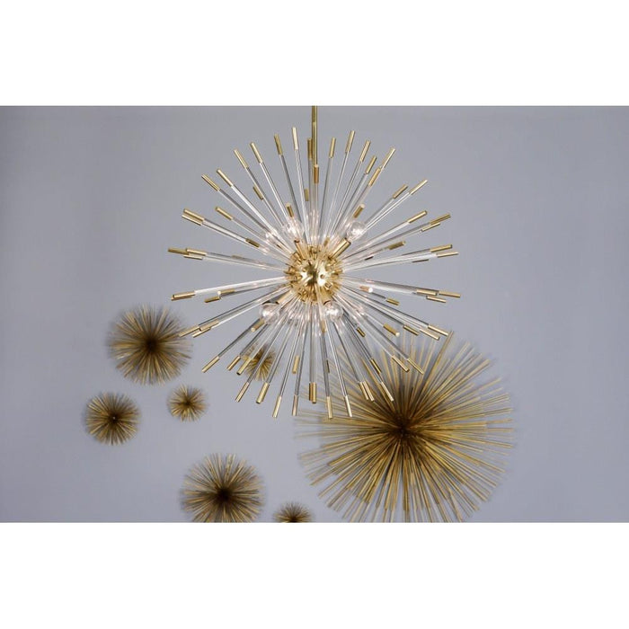 Robert Abbey Lighting - 166 - Andromeda 8-Light Chandelier 28 Inches Wide and 28 Inches Tall