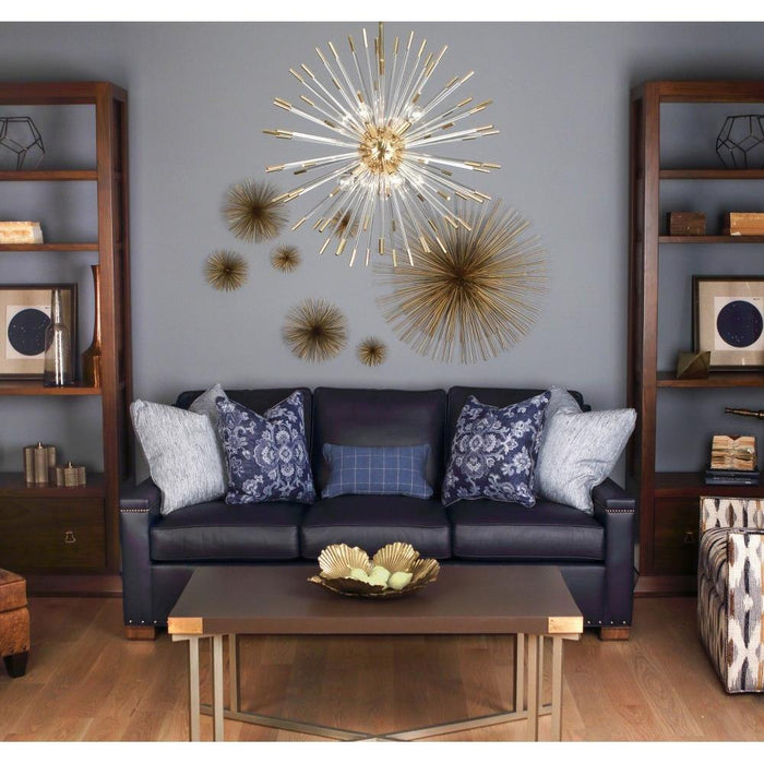 Robert Abbey Lighting - 166 - Andromeda 8-Light Chandelier 28 Inches Wide and 28 Inches Tall